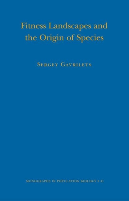 Book cover of: Fitness Landscapes and the Origin of Species. By: Sergey Gavrilets