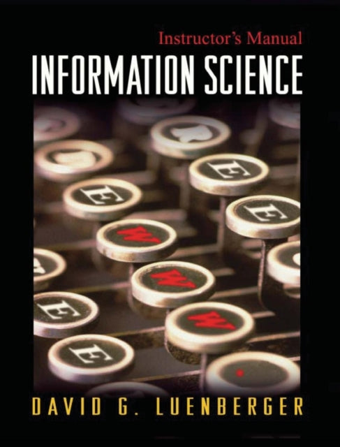 Book cover of: Information Science