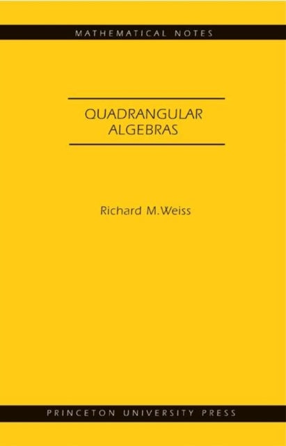 Book cover of: Quadrangular Algebras