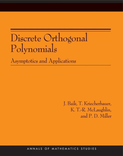 Book cover of: Discrete Orthogonal Polynomials. By: J. Baik