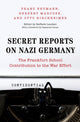 Book cover of: Secret Reports on Nazi Germany. By: Raffaele Laudani