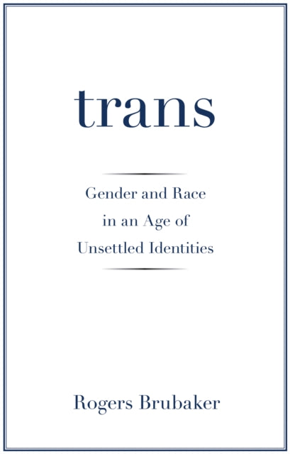 Book cover of: Trans. By: Rogers Brubaker