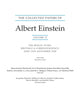 Book cover of: Collected Papers of Albert Einstein, Volume 17 (Translation Supplement). By: Albert Einstein