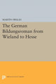 Book cover of: German Bildungsroman from Wieland to Hesse. By: Martin Swales
