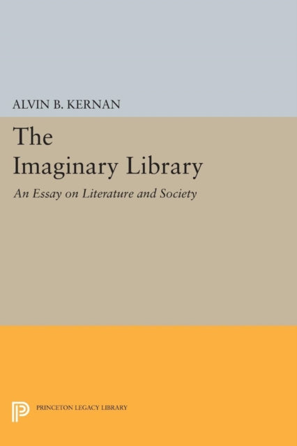 Book cover of: Imaginary Library. By: Alvin B. Kernan