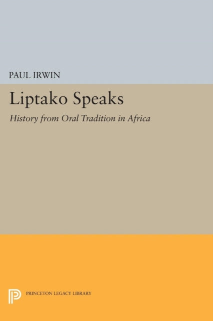 Book cover of: Liptako Speaks. By: Paul Irwin