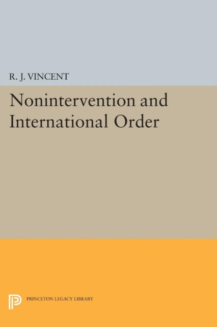Book cover of: Nonintervention and International Order. By: R. J. Vincent