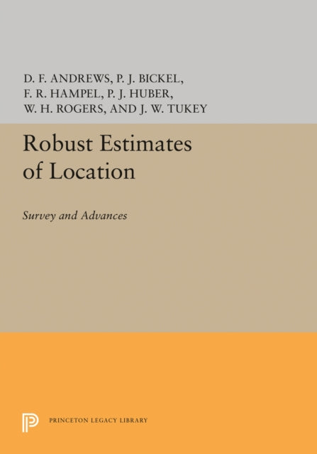 Book cover of: Robust Estimates of Location. By: David F. Andrews