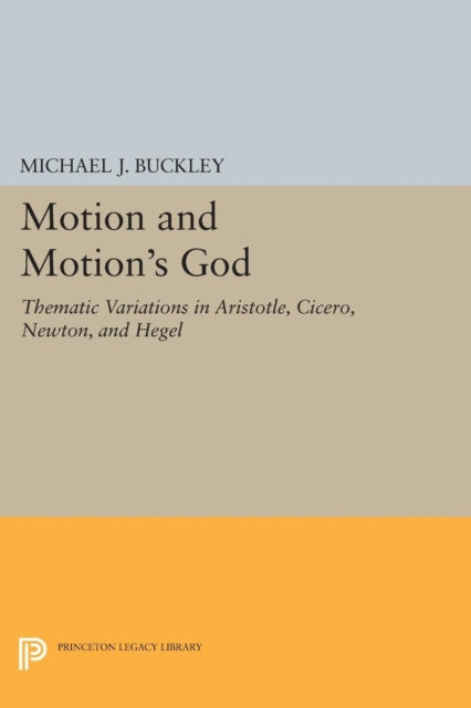 Book cover of: Motion and Motion's God. By: Michael J. Buckley