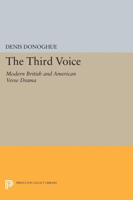 Book cover of: Third Voice. By: Denis Donoghue
