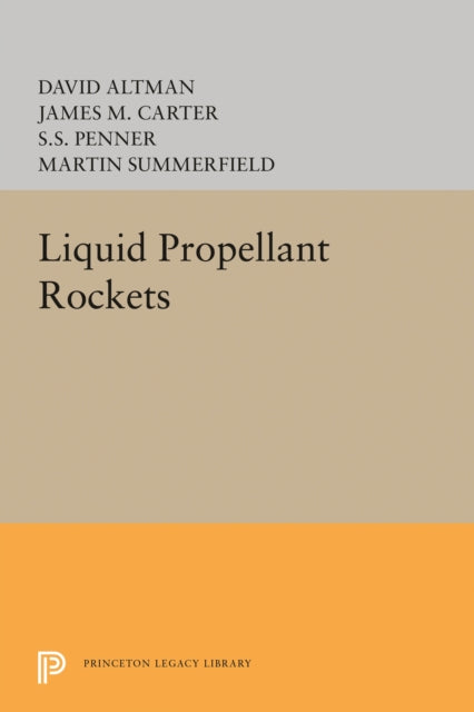 Book cover of: Liquid Propellant Rockets. By: David Altman