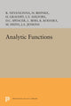 Book cover of: Analytic Functions. By: Lars Valerian Ahlfors