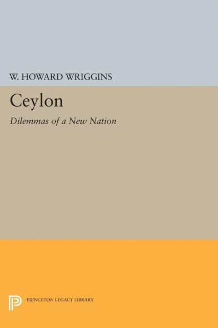 Book cover of: Ceylon. By: William Howard Wriggins
