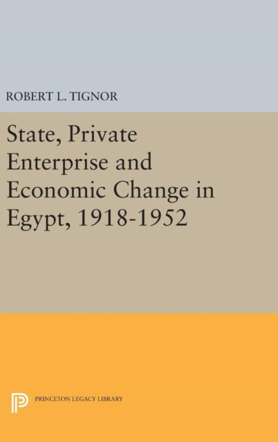 Book cover of: State, Private Enterprise and Economic Change in Egypt, 1918-1952. By: Robert L. Tignor
