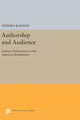 Book cover of: Authorship and Audience. By: Stephen Railton
