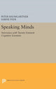 Book cover of: Speaking Minds. By: Peter Baumgartner