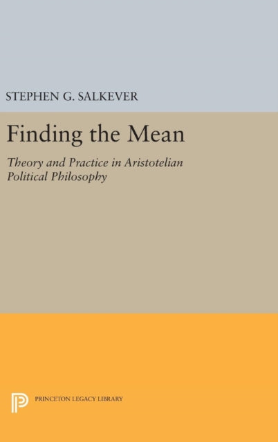 Book cover of: Finding the Mean. By: Stephen G. Salkever