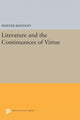 Book cover of: Literature and the Continuances of Virtue. By: Warner Berthoff