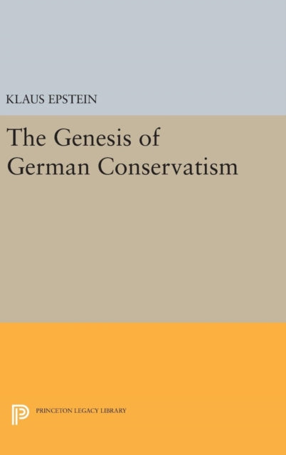 Book cover of: Genesis of German Conservatism. By: Klaus Epstein