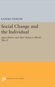Book cover of: Social Change and the Individual. By: Kazuko Tsurumi
