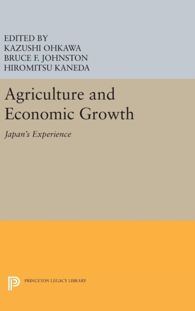 Book cover of: Agriculture and Economic Growth. By: Kazushi Ohkawa