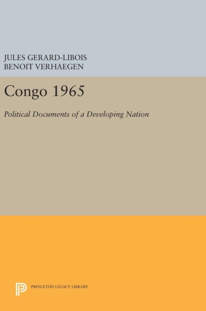 Book cover of: Congo 1965. By: Jules Gerard-Libois