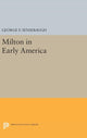 Book cover of: Milton in Early America. By: George Frank Sensebaugh