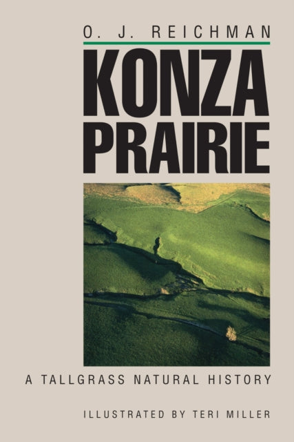 Book cover of: Konza Prairie. By: O. J. Reichman