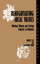 Book cover of: Renegotiating Local Values. By: Merete Lie