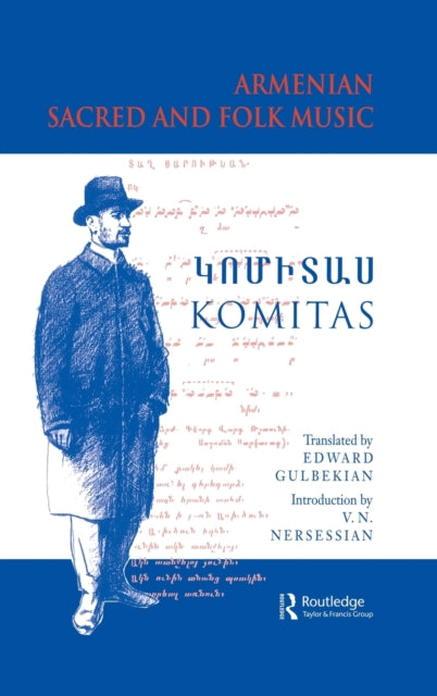 Book cover of: Armenian Sacred and Folk Music. By: Komitas Komitas