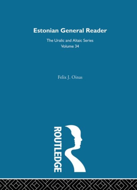 Book cover of: Estonian General Reader. By: Felix Oinas