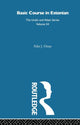 Book cover of: Basic Course in Estonian. By: Felix Oinas