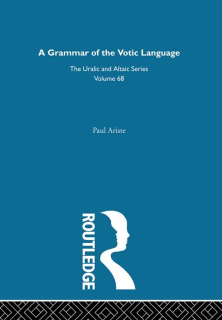Book cover of: Grammar of the Votic Language. By: Paul Ariste