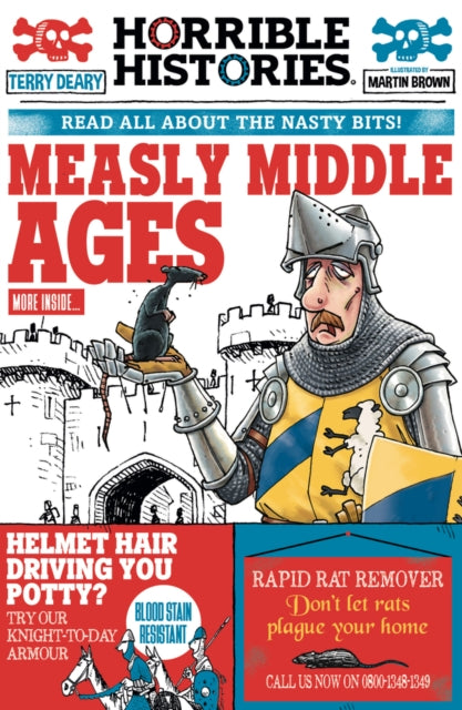 Measly Middle Ages (newspaper edition) 9780702311260 Terry Deary