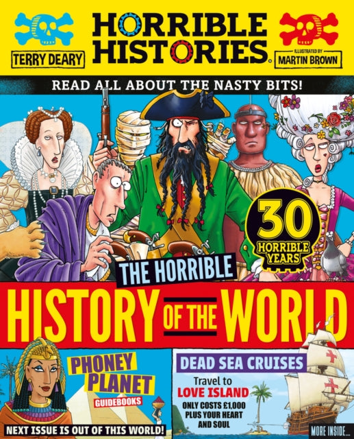 Horrible History of the World (newspaper edition) 9780702326530 Terry Deary