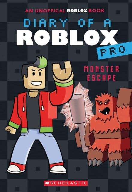 Book cover of: Diary of a Roblox Pro #1: Monster Escape. By: Ari Avatar