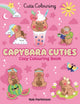Book cover of: Capybara Cuties: Colouring Book