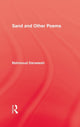 Book cover of: Sand & Other Poems