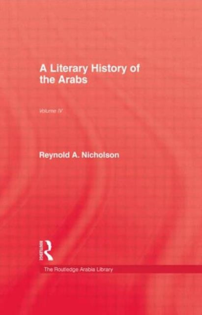 Book cover of: Literary History of the Arabs
