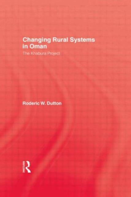 Book cover of: Changing Rural Systems In Oman
