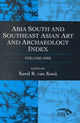 Book cover of: Abia South and Southeast Asian Art and Archaeology Index. By: Karel R. van Kooij