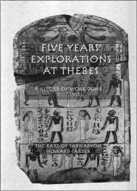 Book cover of: Five Years Exploration At Thebes. By: Earl of Carnarvon