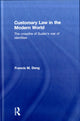 Book cover of: Customary Law in the Modern World. By: Francis Mading Deng