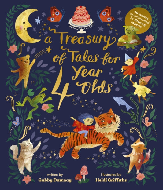 Treasury of Tales for Four-Year-Olds, 40 Stories Recommended by Literacy Experts 9780711266414 Gabby Dawnay