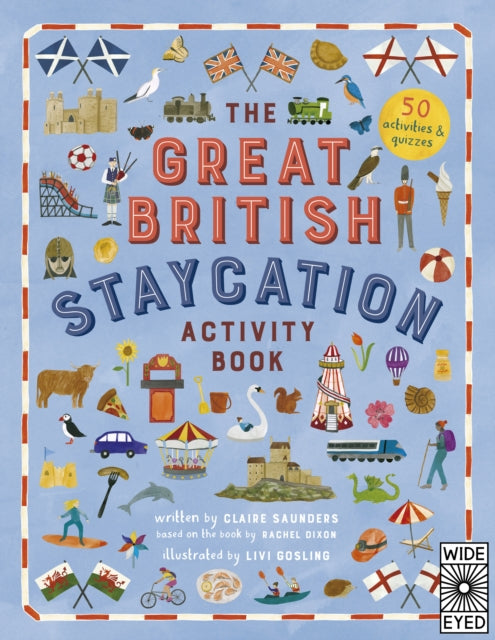 Book cover of: Great British Staycation Activity Book. By: DIXON  RACHEL  CLAIR