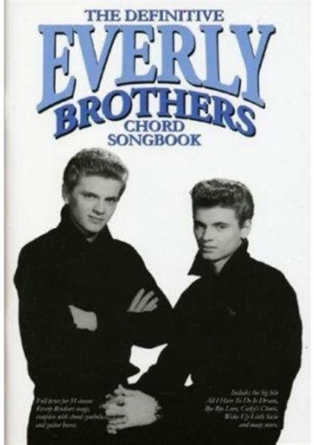 Book cover of: Definitive Everly Brothers Chord Songbook