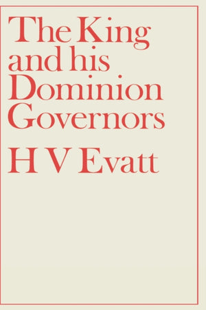 King and His Dominion Governors, 1936