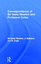 Book cover of: Correspondence of Sir Isaac Newton and Professor Cotes. By: J. Edelston