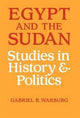 Book cover of: Egypt and the Sudan
