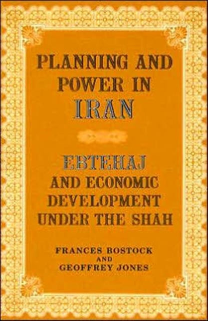 Book cover of: Planning and Power in Iran